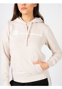 Champion Bluza "Hoodie" | 114858 | Kobieta | Beżowy. Okazja: na co dzień. Typ kołnierza: kaptur. Kolor: beżowy. Materiał: bawełna, poliester. Styl: casual #4