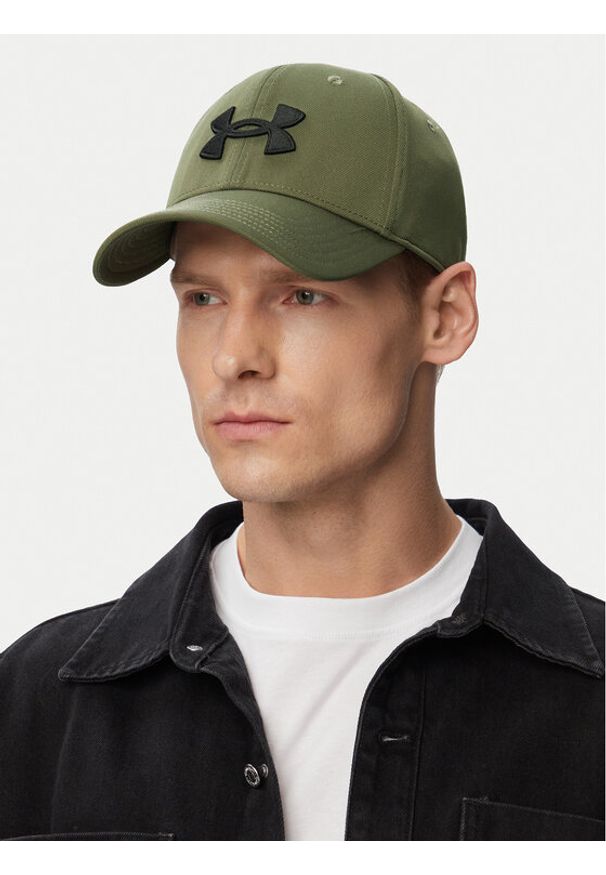 Under Armour Czapka z daszkiem Blitzing 1376700 Zielony. Kolor: zielony. Materiał: poliester