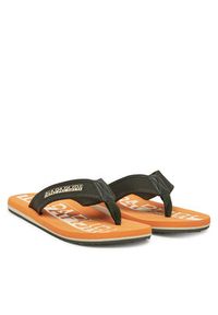 Napapijri Japonki Elm NP0A4IQU Khaki. Kolor: brązowy. Materiał: materiał #3