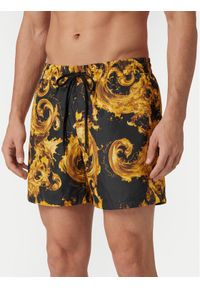 Versace Jeans Szorty sportowe 80GAD11D Czarny Regular Fit. Kolor: czarny. Materiał: syntetyk. Styl: sportowy #1