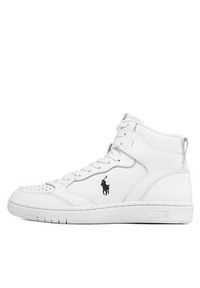 Polo Ralph Lauren Sneakersy Polo Crt Hgh 809877680001 Biały. Kolor: biały. Materiał: skóra #6