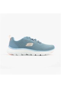 skechers - Buty damskie SKECHERS Flex Appeal 5.0 New Path. Kolor: niebieski. Model: Skechers Sport. Sport: bieganie