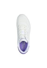 skechers - Buty do chodzenia damskie Skechers 177092WMNT. Kolor: fioletowy, biały, wielokolorowy. Materiał: syntetyk, materiał. Szerokość cholewki: normalna. Model: Skechers Sport. Sport: turystyka piesza