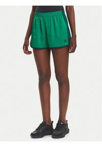 Adidas - adidas Szorty sportowe adicolor 3-Stripes Sprinter JZ3512 Zielony Loose Fit. Kolor: zielony. Materiał: syntetyk