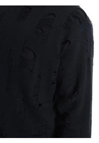 La Haine Inside Us Longsleeve | 3M M1161 | Mężczyzna | Czarny. Okazja: na co dzień. Kolor: czarny. Materiał: wiskoza, poliamid, wełna, bawełna. Długość rękawa: długi rękaw. Długość: długie. Wzór: aplikacja. Sezon: lato. Styl: casual #5