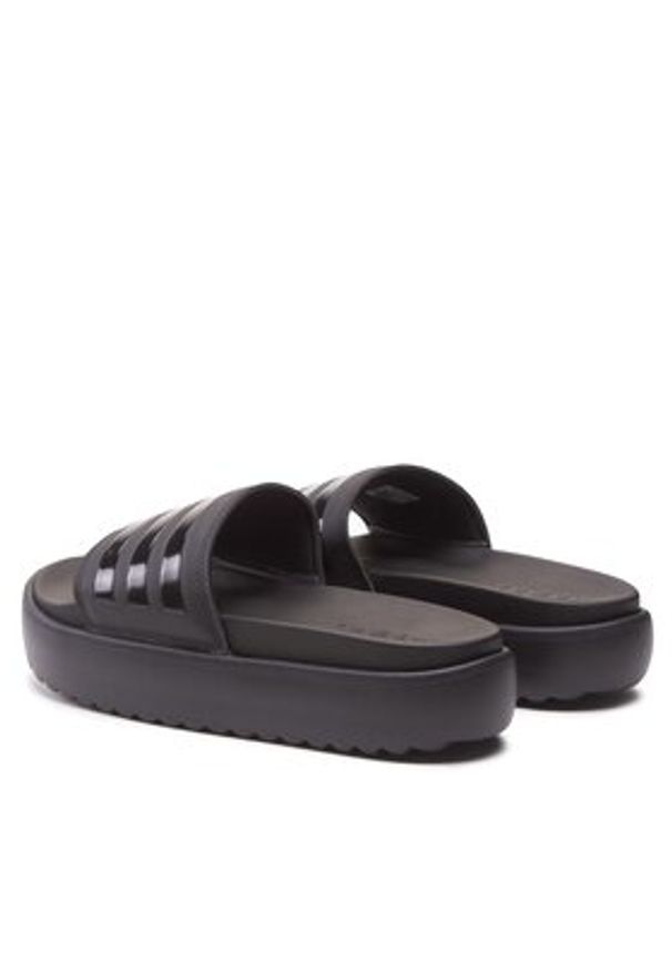 Adidas - adidas Klapki Adilette Platform Slides HQ6179 Czarny. Kolor: czarny. Materiał: syntetyk. Obcas: na platformie