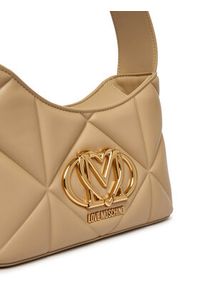 Love Moschino - LOVE MOSCHINO Torebka JC4258PP0OLC0209 Beżowy. Kolor: beżowy. Materiał: skórzane #5