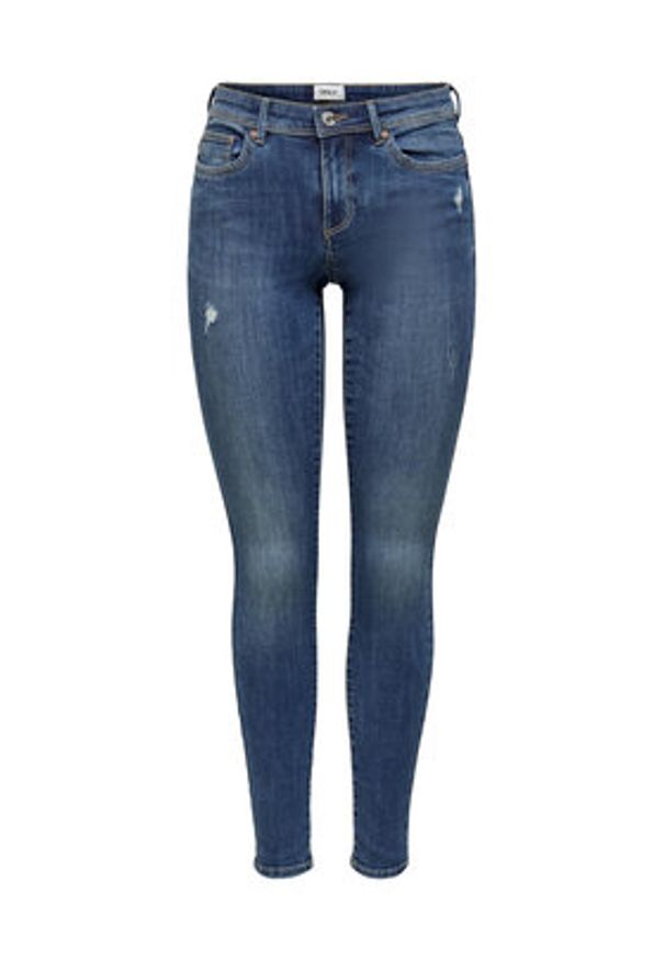 only - ONLY Jeansy Wauw 15219241 Niebieski Skinny Fit. Kolor: niebieski