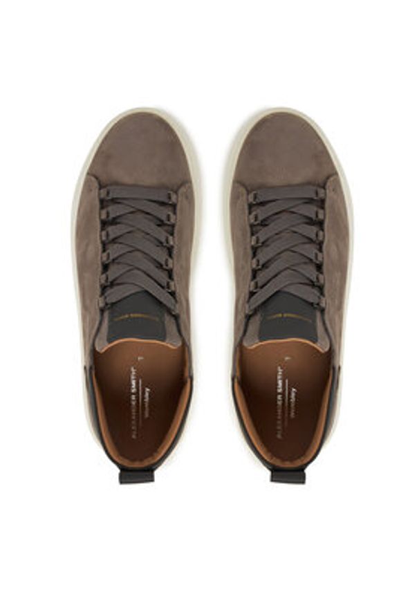 Alexander Smith Sneakersy Wembley ASBCWYM-2253-APT Szary. Kolor: szary. Materiał: skóra