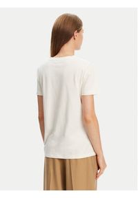 TOMMY HILFIGER - Tommy Hilfiger T-Shirt Script WW0WW47210 Écru Regular Fit. Materiał: bawełna #3