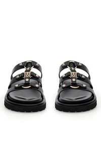Badura Klapki WFA2591-1Z Czarny. Kolor: czarny. Materiał: skóra #6