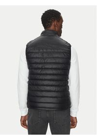 Karl Lagerfeld - KARL LAGERFELD Bezrękawnik 505711 500590 Czarny Regular Fit. Typ kołnierza: dekolt w karo. Kolor: czarny. Materiał: syntetyk. Długość rękawa: bez rękawów