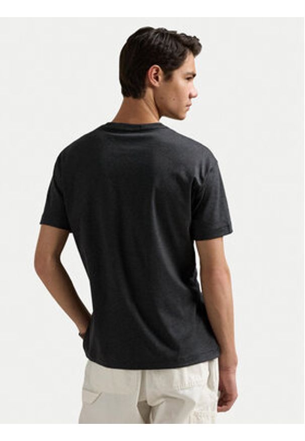 Polo Ralph Lauren T-Shirt Tsh 710740727032 Szary Slim Fit. Typ kołnierza: polo. Kolor: szary. Materiał: bawełna