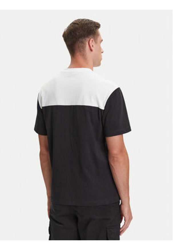 Karl Lagerfeld Jeans T-Shirt A3M17004 Czarny Regular Fit. Kolor: czarny. Materiał: bawełna