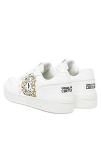 Versace Jeans Couture Sneakersy 78YA3SJ1 Biały. Kolor: biały. Materiał: skóra #4