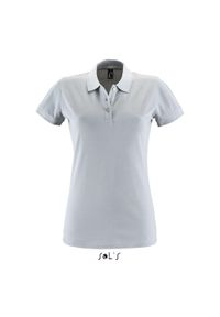 SOL'S - Damska koszulka polo Sol's Perfect. Typ kołnierza: polo. Kolor: wielokolorowy, niebieski, szary #1