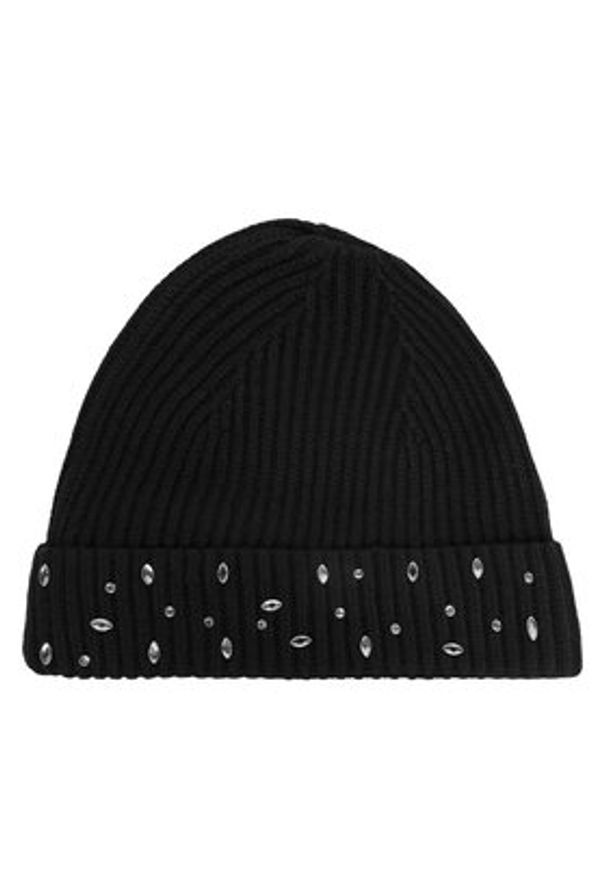 Pinko Czapka Serengeti Cuffia 104326 A27A Czarny. Kolor: czarny. Materiał: materiał