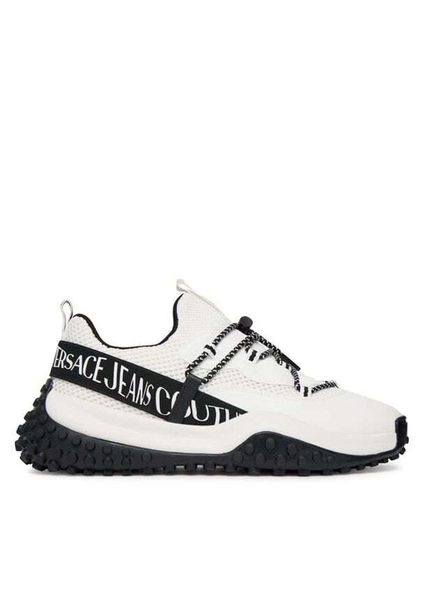 Versace Jeans Couture Sneakersy 79YA3SN2 ZSD01 Biały. Kolor: biały. Materiał: materiał