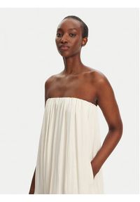 Eleh Sukienka letnia ESS250065 Beżowy Regular Fit. Kolor: beżowy. Materiał: bawełna. Sezon: lato #3