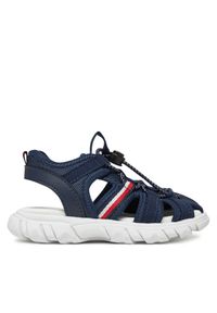 TOMMY HILFIGER - Sandały Tommy Hilfiger. Kolor: niebieski