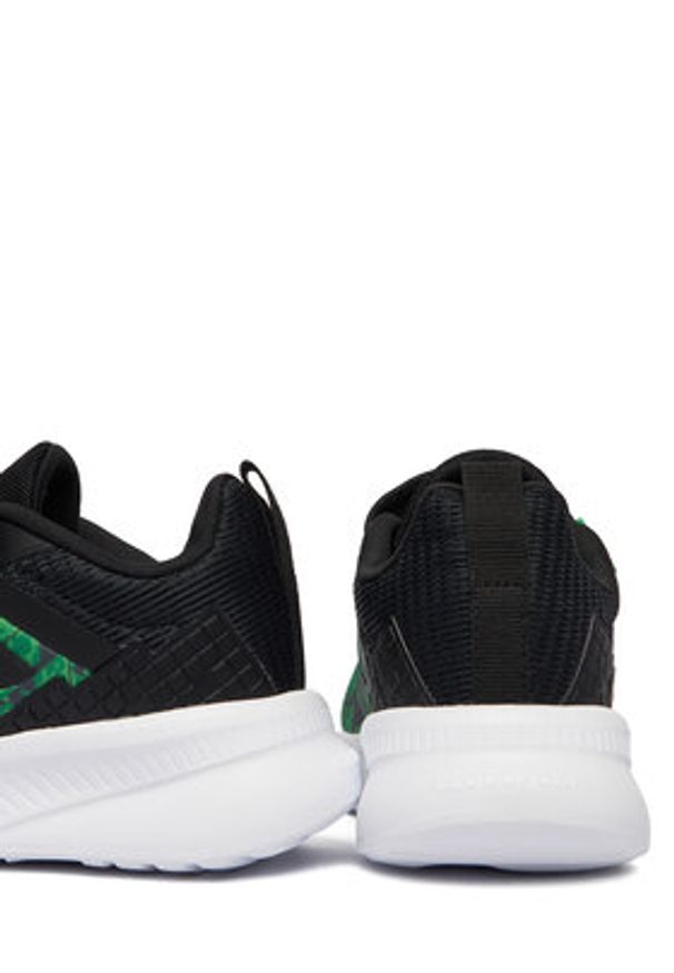 Adidas - adidas Sneakersy Minecraft Fortarun 4.0 JR1943 Czarny. Kolor: czarny. Materiał: materiał