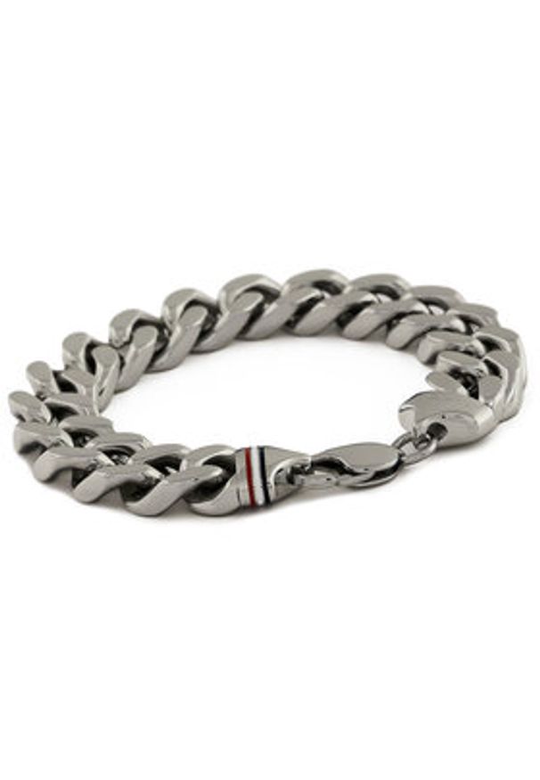 TOMMY HILFIGER - Tommy Hilfiger Bransoletka 2700261 Srebrny. Materiał: metalowe. Kolor: srebrny