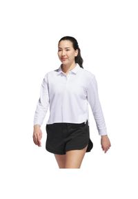 Adidas - Damska koszulka polo z długim rękawem adidas Beyond. Typ kołnierza: polo. Kolor: biały. Długość rękawa: długi rękaw. Długość: długie. Styl: sportowy #2