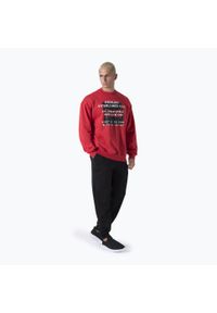 EVERLAST - Bluza męska Everlast Streetwear Crewneck. Kolor: czerwony