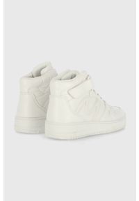MEXX - Mexx buty Sneaker Mid Jally kolor biały. Nosek buta: okrągły. Zapięcie: rzepy. Kolor: biały. Materiał: guma #3