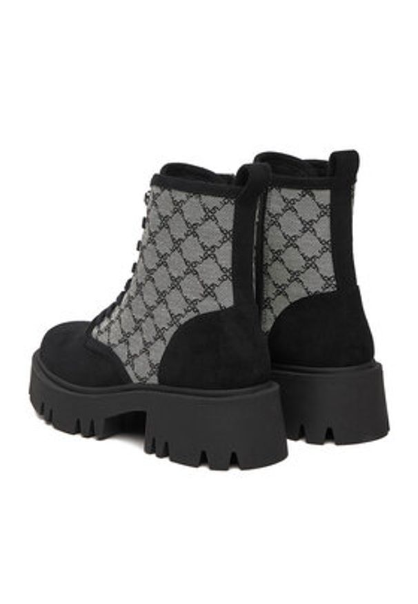 Nine West Trzewiki CEO-MALAK-01 Szary. Kolor: szary. Materiał: materiał