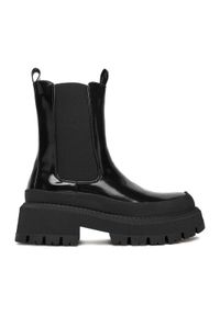 DeeZee Botki 58089-2 Czarny. Kolor: czarny. Materiał: syntetyk, materiał