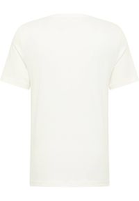 Mustang - Męski T-Shirt Koszulka MUSTANG Style Austin Cannoli Cream 1014695 2084. Okazja: na co dzień. Kolekcja: plus size. Materiał: jeans, bawełna. Wzór: aplikacja. Styl: casual, klasyczny, elegancki #9