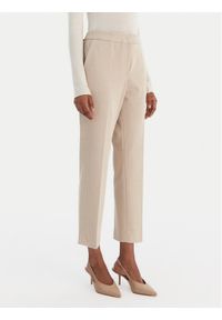 BOSS Spodnie materiałowe Tapria 50555740 Beżowy Slim Fit. Kolor: beżowy. Materiał: syntetyk #1