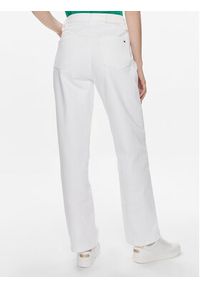 TOMMY HILFIGER - Tommy Hilfiger Jeansy WW0WW41319 Biały Straight Fit. Kolor: biały #3