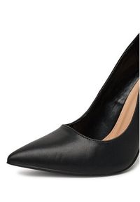 DeeZee Szpilki KL-92831-201B Czarny. Kolor: czarny. Materiał: syntetyk, materiał. Obcas: na szpilce #7
