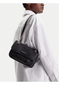 Karl Lagerfeld - KARL LAGERFELD Torebka A3W30109 Czarny. Kolor: czarny. Materiał: skórzane #6