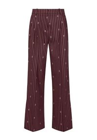 Hugo - HUGO Spodnie materiałowe Haviri 50554419 Bordowy Relaxed Fit. Kolor: czerwony. Materiał: syntetyk, wiskoza #6