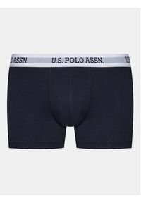 U.S. Polo Assn. Bokserki 80450 Granatowy. Kolor: niebieski. Materiał: syntetyk, bawełna