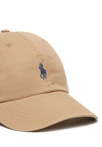 Polo Ralph Lauren Czapka z daszkiem 211912843058 Beżowy. Kolor: beżowy. Materiał: materiał, bawełna