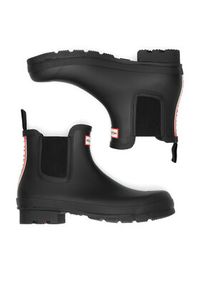Hunter Kalosze MFS3354RMA Czarny. Kolor: czarny. Materiał: materiał #4