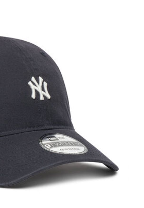 New Era Czapka z daszkiem New York Yankees MLB Mini Washed 9TWENTY 60667594 Granatowy. Kolor: niebieski. Materiał: materiał, bawełna