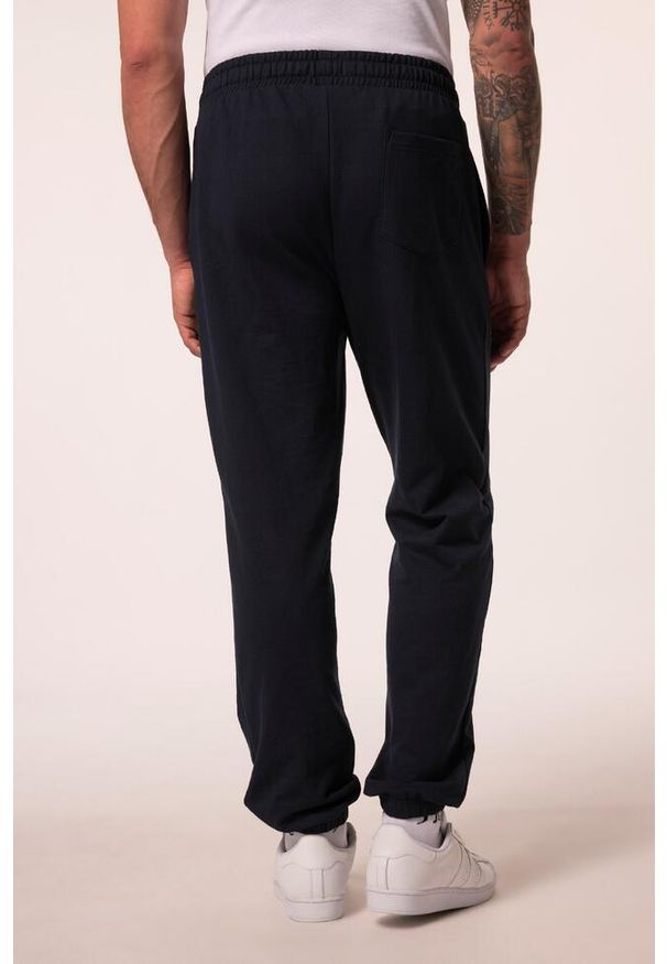 JAY-PI - Męskie Spodnie dresowe Iron Anvil fitness krój podstawowy do rozm. 7XL. Kolekcja: plus size. Kolor: niebieski. Materiał: materiał, poliester, bawełna. Długość: długie. Sport: fitness
