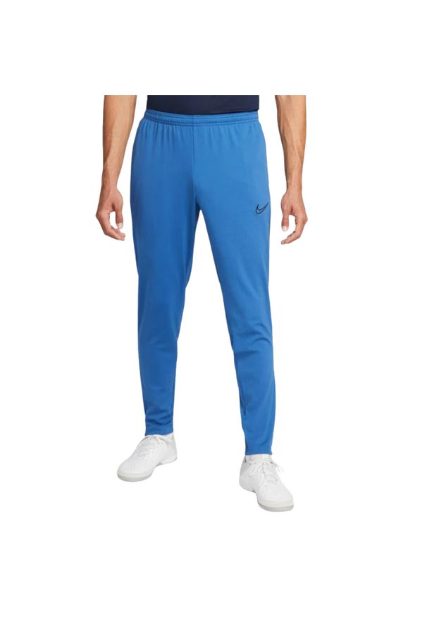 Nike - Spodnie sportowe męskie Dri-FIT Academy Pants. Kolor: niebieski. Materiał: poliester. Technologia: Dri-Fit (Nike)