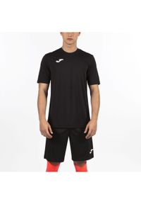 Koszulka do biegania dla dzieci Joma Combi. Kolor: czarny. Sport: bieganie