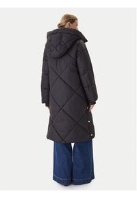 LOLA CASADEMUNT Kurtka zimowa LF2501002 Czarny Relaxed Fit. Kolor: czarny. Materiał: syntetyk. Sezon: zima #3