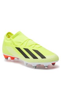 Adidas - adidas Buty do piłki nożnej X Crazyfast League Soft Ground Boots IE3436 Żółty. Kolor: żółty