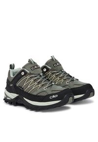 CMP Trekkingi Rigel Low Wp 3Q54456 Zielony. Kolor: zielony. Materiał: materiał #4