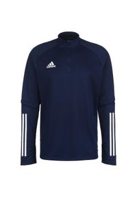 Adidas - Bluza adidas Condivo 20 Training Top M FS7121. Kolor: niebieski, wielokolorowy, biały