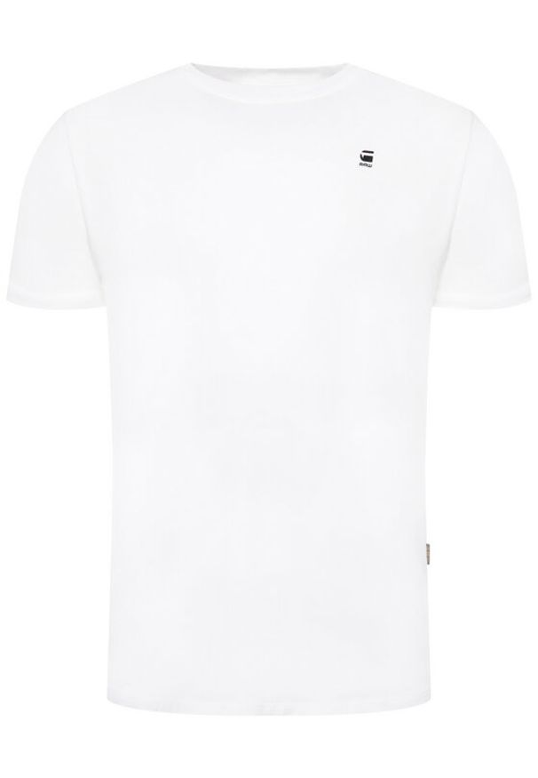 G-Star RAW - G-Star Raw T-Shirt Lash D16396-B353-110 L Biały Relaxed Fit. Kolor: biały. Materiał: bawełna