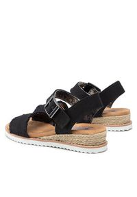 skechers - Skechers Espadryle BOBS Adobe Princess 113541/BLK Czarny. Kolor: czarny. Materiał: materiał #6